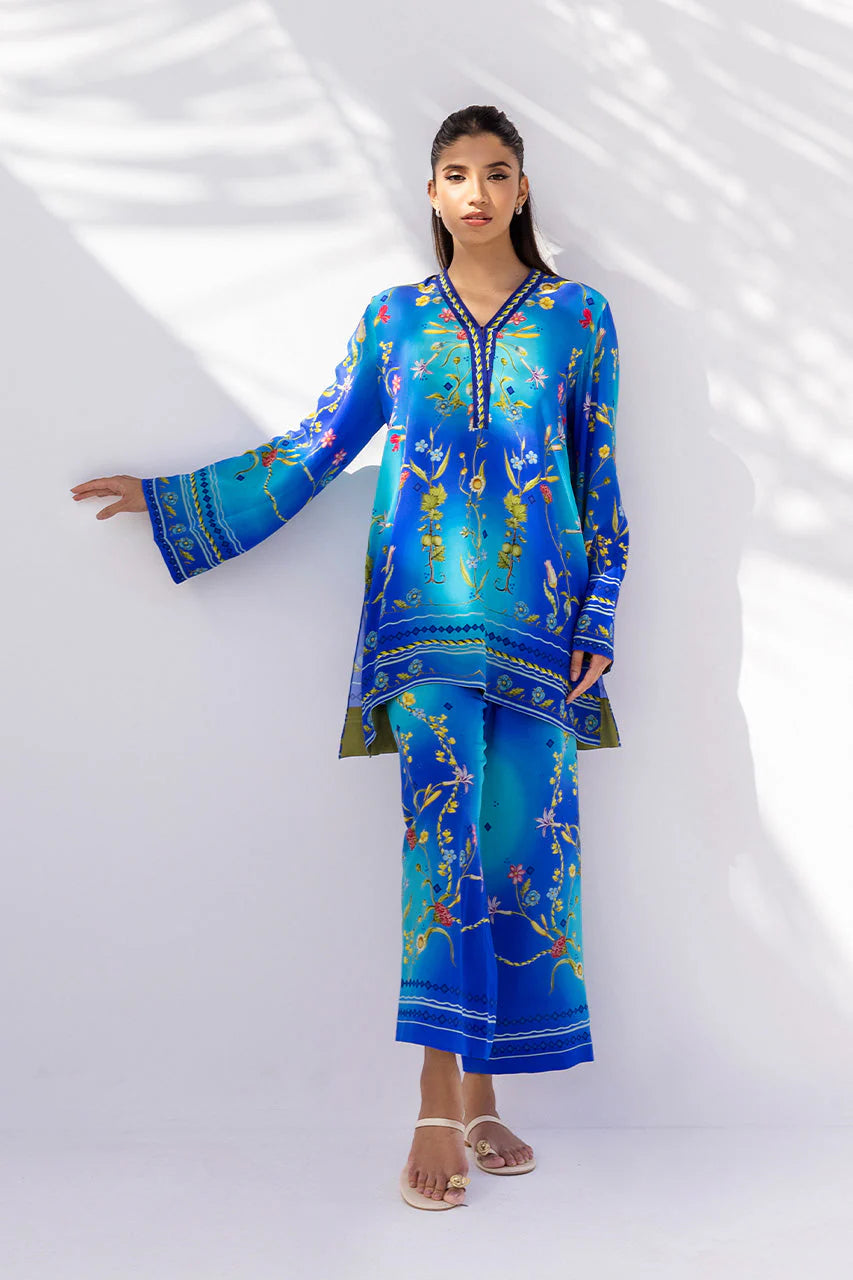 Sahar | Luxe Pret 25 | Persian Turquoise main image 0