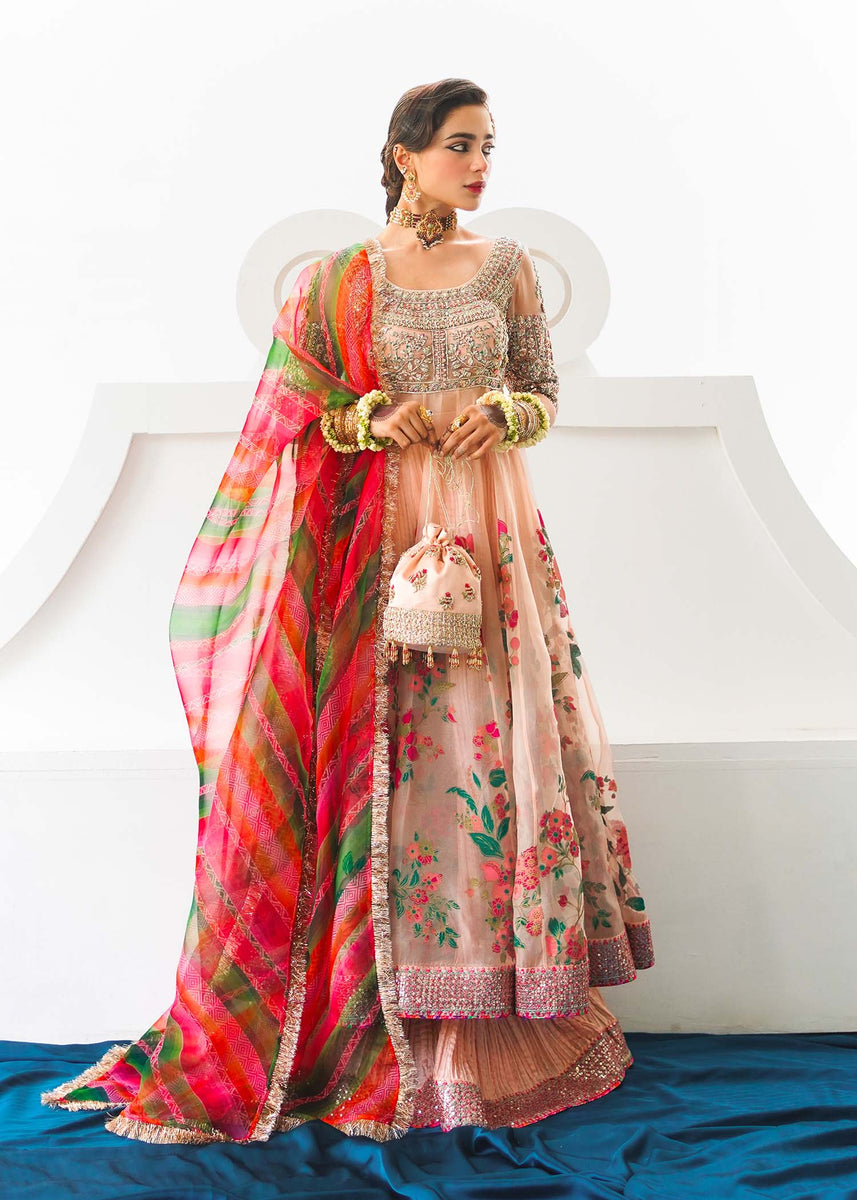 Hussain Rehar Eid Luxury Pret '23 Aura Nainpreet The Collective