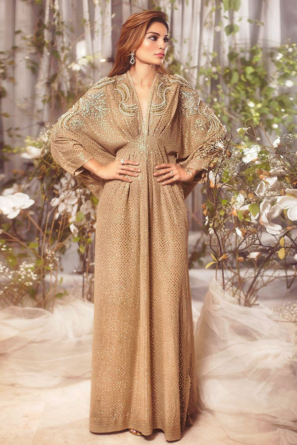 Mid Summer Edit -Gold Kamdani Kaftan