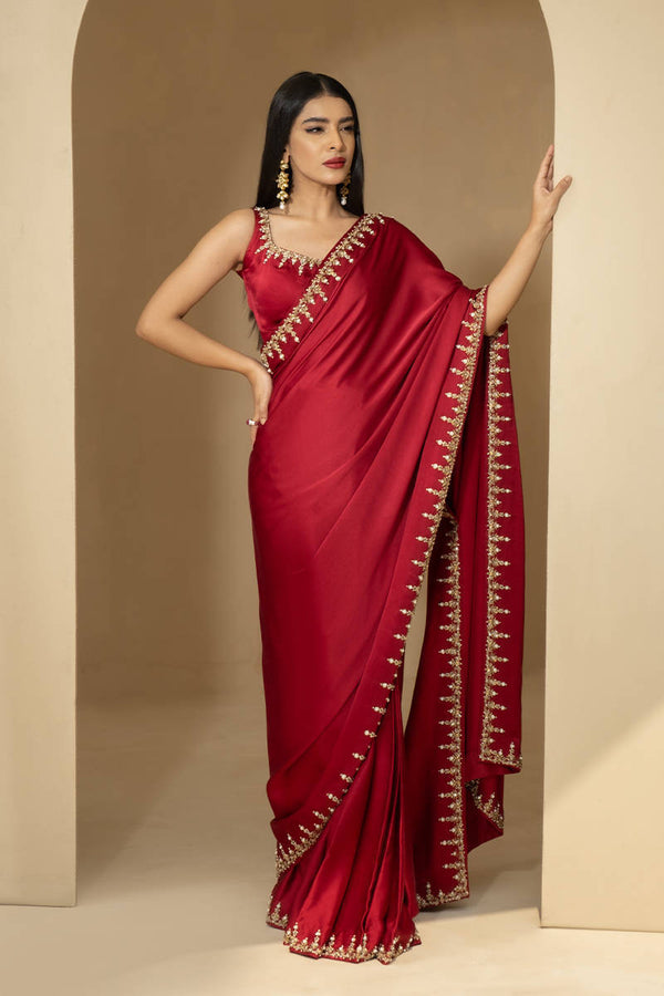 Luxe Pret '22 - Maroon Sari