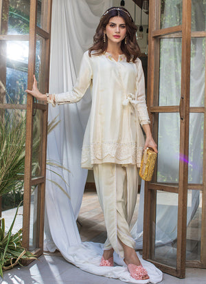 Pearl Embellished Maya Wrap