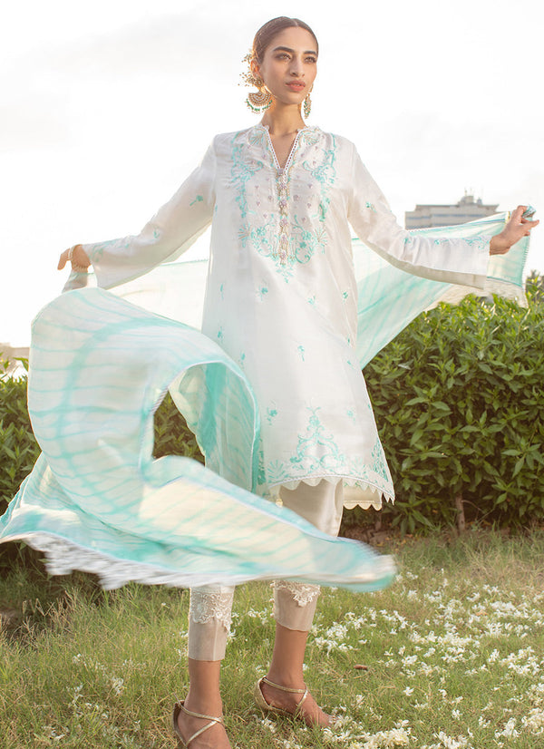 Amaya Kurta With Tie And Dye Dupatta