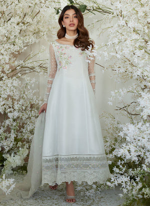 Zaza Collection '23 - Suzie Silver Shirt And Dupatta