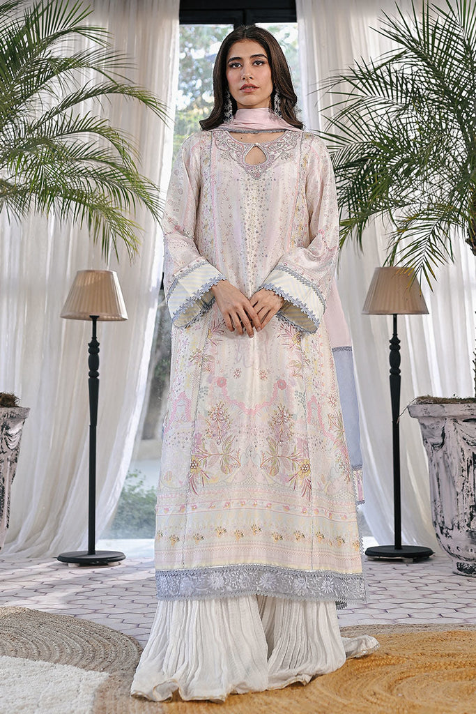 Ansab Jahangir Digital Silks'24 -  INAYA