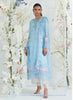 Farah Talib Aziz Tara Collection 23 - CELIA BLUE SHIRT WITH PRE DRAPED DUPATTA