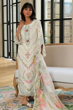 Bloom Edit Spring Summer '26 - Water Colour Rose with Dupatta | FH-BESS-12