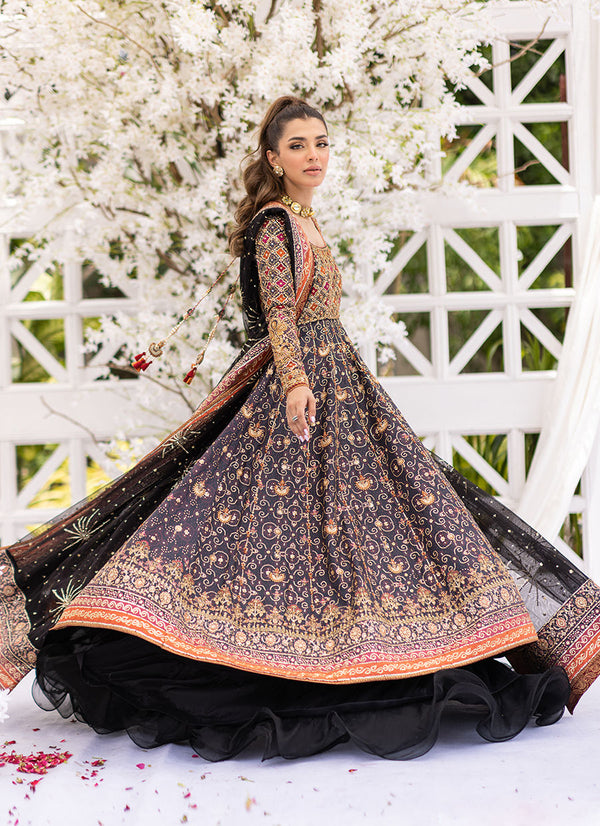 Farah Talib Aziz Azeeta Festive Couture -LEILA BLACK KALIDAAR