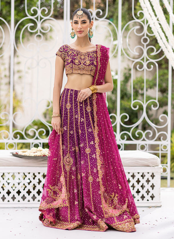 Farah Talib Aziz Azeeta Festive Couture - SHIRIN OMBRE LEHENGA CHOLI
