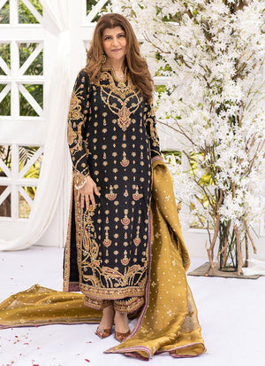 Azeeta Festive Couture - Bita Black Kurta