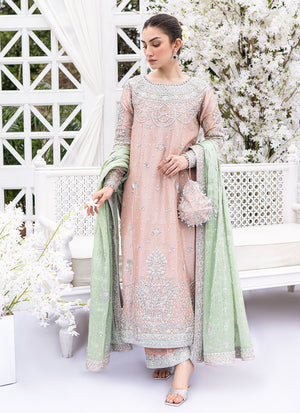 Azeeta Festive Couture - Pinar Pastel Pink Kurta