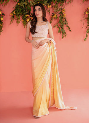 Mayna Festive Luxe Pret '23 - Rumi Charmeuse Saree