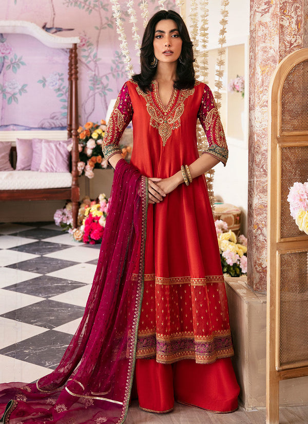 Mayna Festive Luxe Pret 23 - Sherina Kalidaar And Dupatta