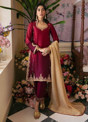 Mayna Festive Luxe Pret '23 - Ziva Shirt And Dupatta