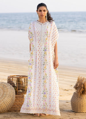 Eid Prints 24 - Suri Ivory Kaftan