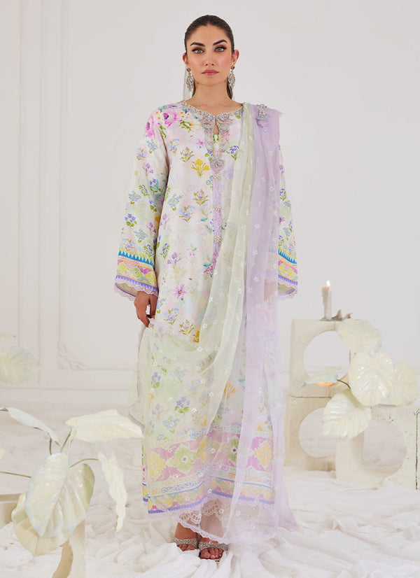 Tara Luxe Edit '24 - Rosario Shirt And Pre-Draped Dupatta