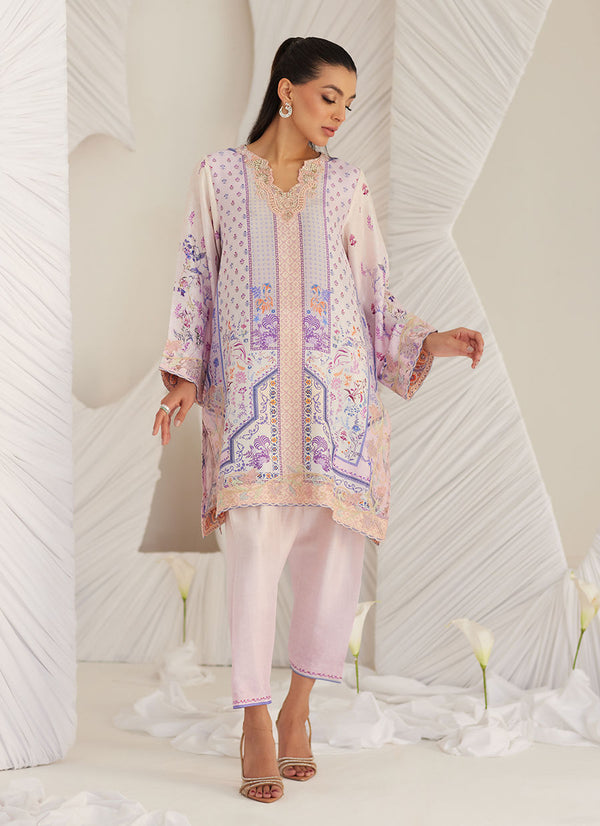 Lea Eid'25-Lara Lilac Shirt