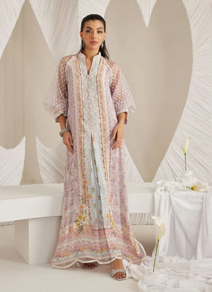 Lea Eid'25-Bianca Lavender Kaftan
