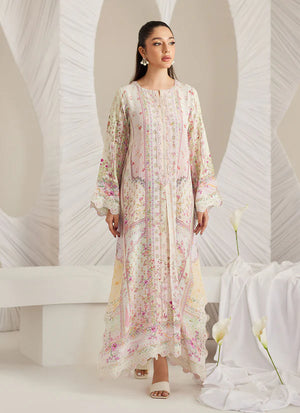 Lea Eid'25-Carlina Crepe Kaftan