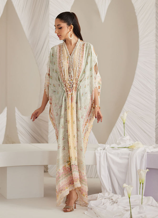 Lea Eid'25- Allegra Mint Kaftan