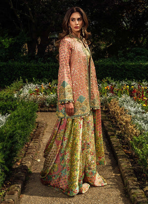 Mala Edit '25 - Shae Blockprinted Dhaka And Short Jacket