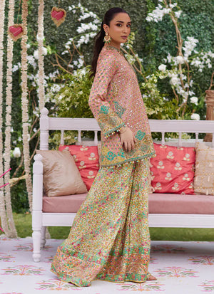 Amaltaas '25 - Shae Blockprinted Dhaka And Short Jacket