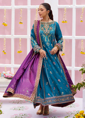 Amaltaas '25 - Alaya Teal Kurta And Dupatta