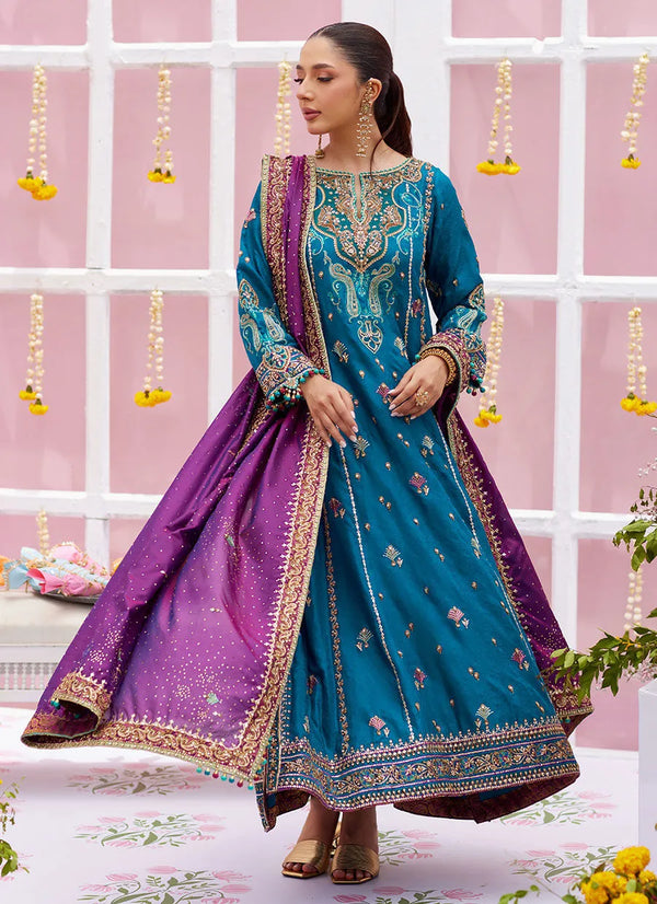 Amaltaas '25 - Alaya Teal Kurta And Dupatta