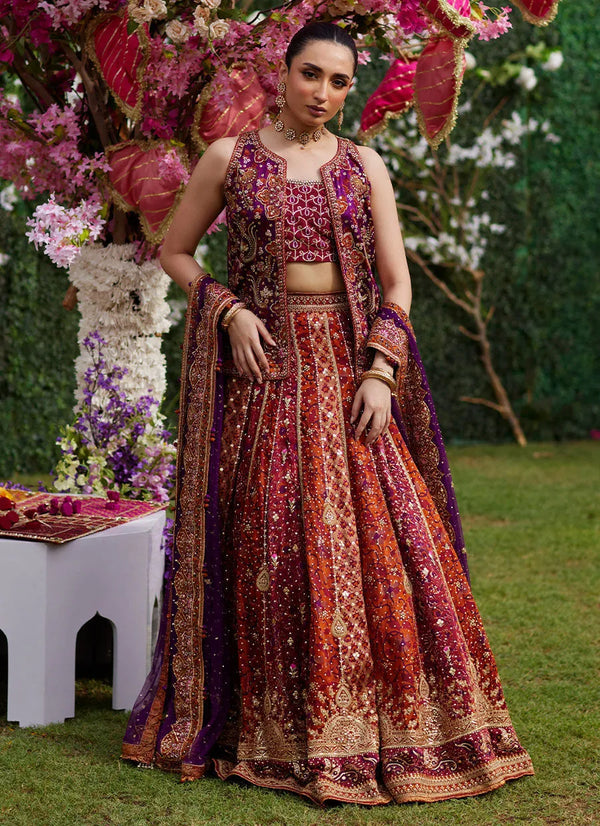 Amaltaas '25 - Leena Block Printed Lehnga And Jacket