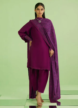 Veya A Draped Capsule '26 - Aine Short Shirt With Drape Dupatta