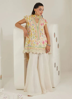 Tara Eid '26 - Runa Short Shirt And Dupatta