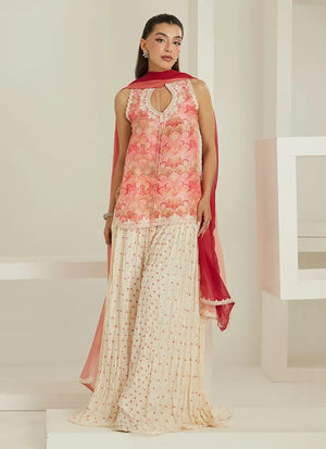 Tara Eid '26 - Selma Short Shirt And Dupatta