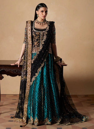 Miray Heritage Bridals '26 - Jorja Short Shirt With Lehenga