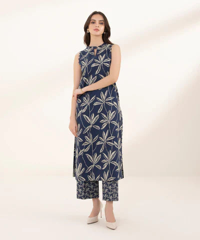 Lawn '24 - 2 Piece - Printed Lawn Suit 00U2Tdy24V14