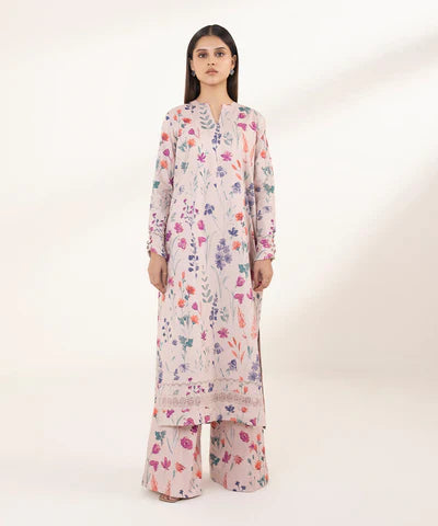 Lawn '24 - 2 Piece - Printed Lawn Suit 00U2Tdy24V15