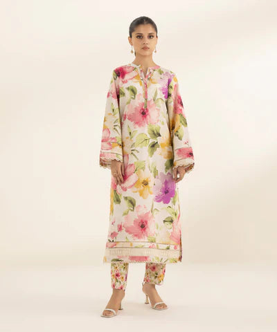 Lawn '24 - 2 Piece - Printed Lawn Suit 00U2Tdy24V16