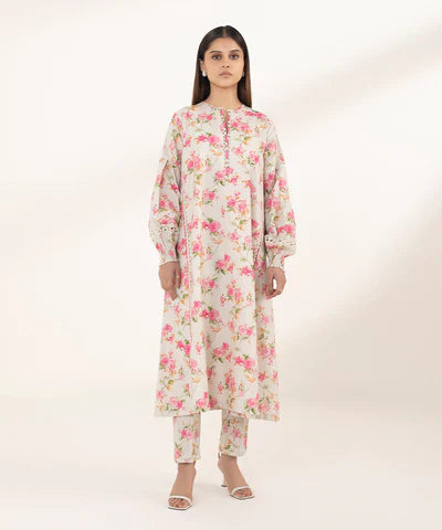 Lawn '24 - 2 Piece - Printed Lawn Suit 00U2Tdy24V18