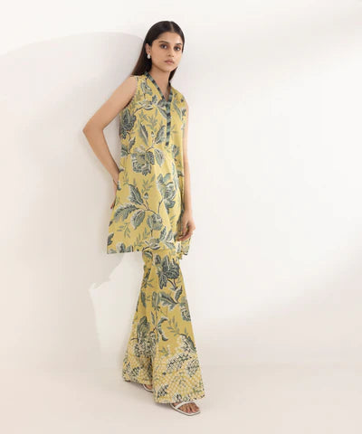 Lawn '24 - 2 Piece - Printed Lawn Suit 00U2Tdy24V19