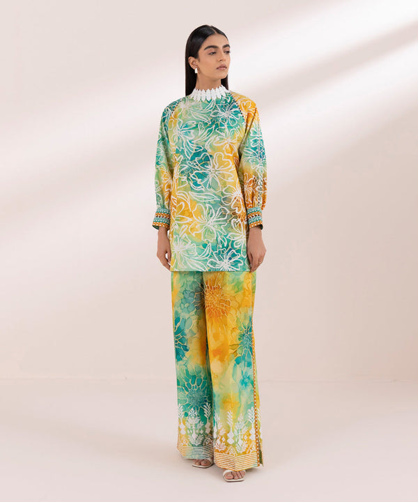 2 Piece - Printed Lawn Suit-00U2Tdy24V41