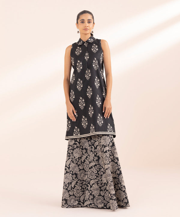 Monochrome '24-2 Piece - Printed Lawn Suit - 00U2Tdy24V45