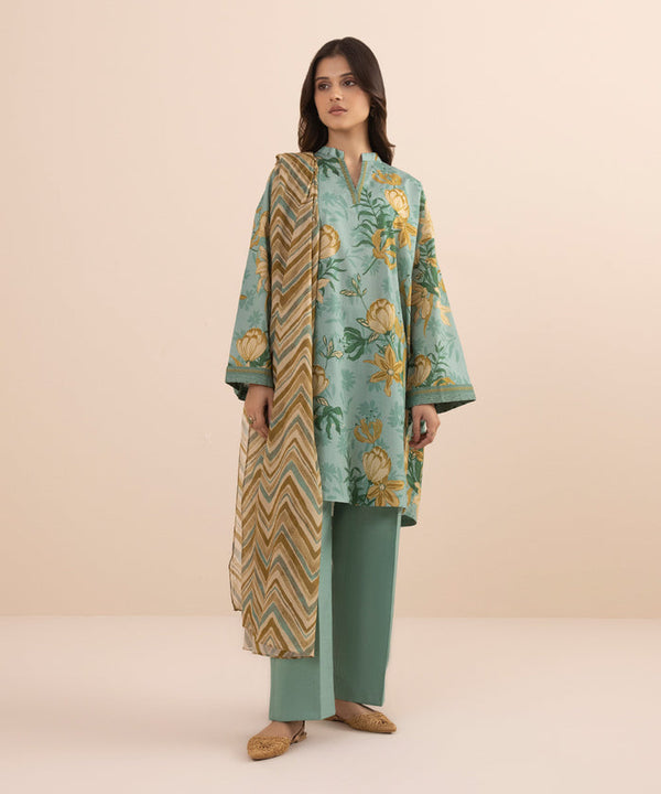 Sapphire Day To Day 1 '24 - 3 PIECE - PRINTED LAWN SUIT 00U3PDY24D15
