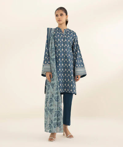 Lawn '24 - 3 Piece - Printed Lawn Suit 00U3Pdy24V11