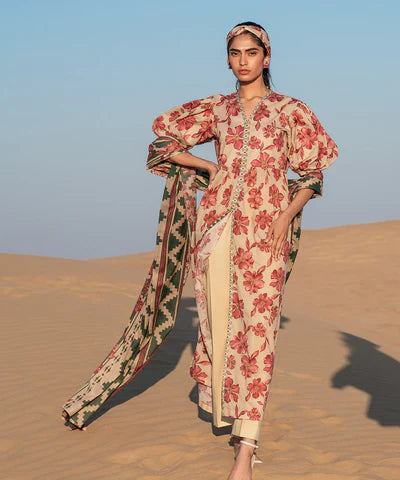 Lawn '24 - 3 Piece - Printed Lawn Suit 00U3Pdy24V14