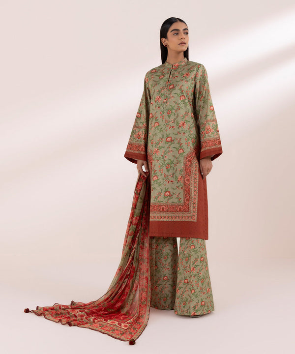 3 Piece - Printed Lawn Suit-00U3Pdy24V47