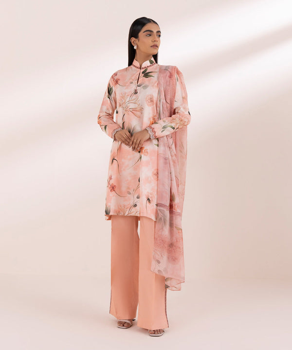 3 Piece - Printed Lawn Suit-00U3Pdy24V49