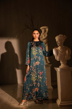 Eid Edit 2 Festive '26 - Teal floral
