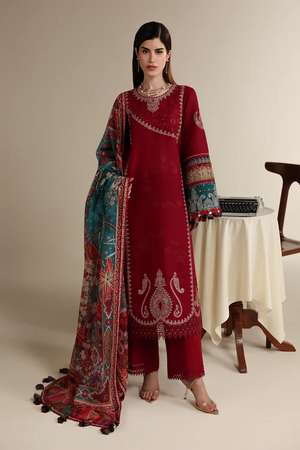 Iris Luxury Lawn SS '26 - EMBROIDERED LAWN | IL26-D08