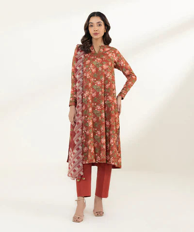 Lawn '24 - 2 Piece - Printed Lawn Suit 0U2Ddy24V111