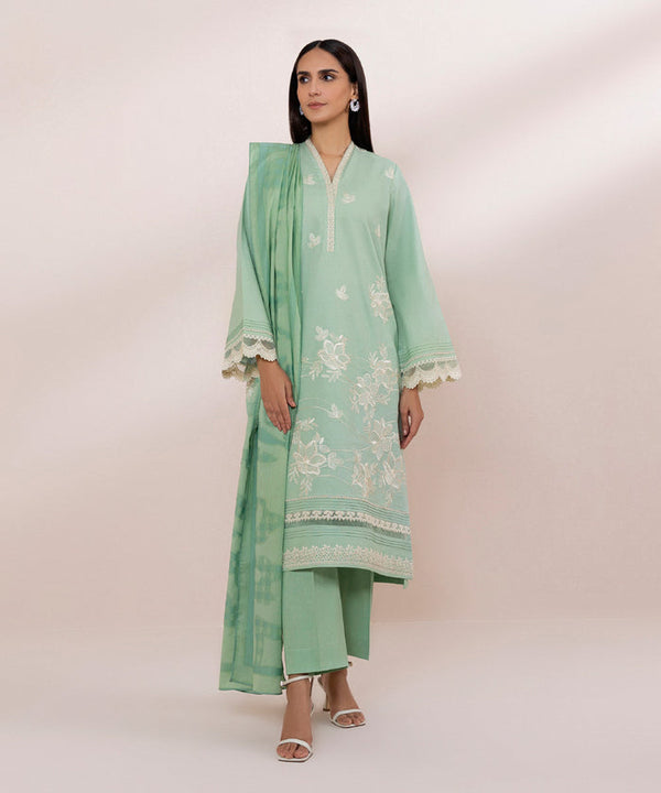 Lawn '24 - 2 Piece - Embroidered Dobby Suit 0U2Dest24V14