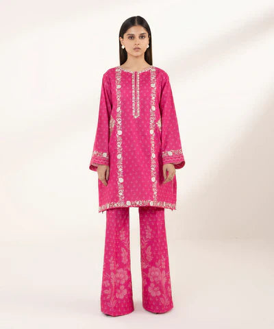 Lawn '24 - 2 Piece - Embroidered Lawn Suit 0U2Tedy24V17