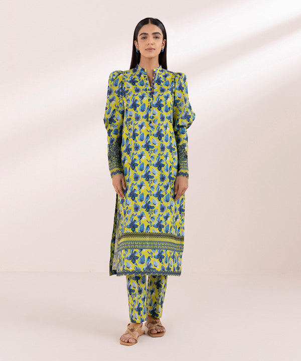 2 Piece - Embroidered Lawn Suit-0U2Tedy24V45